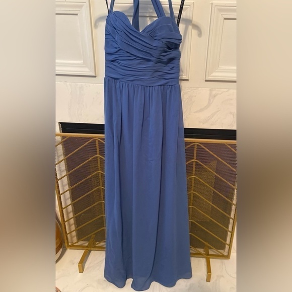 Alfred Angelo Bridesmaid Formal Dress Style 7236 Indigo - Picture 2 of 4